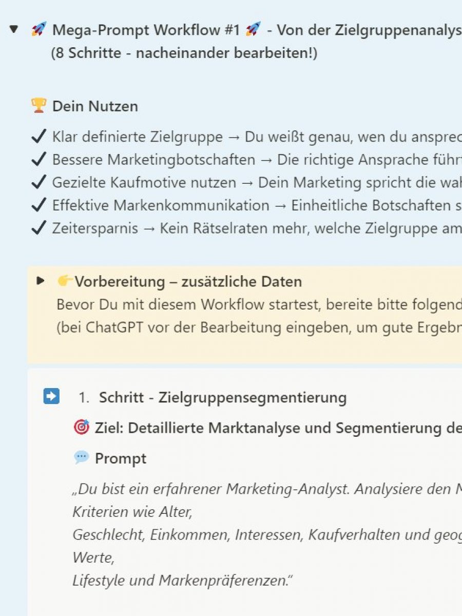 Vielfältige KI-Workflows für dein Marketing